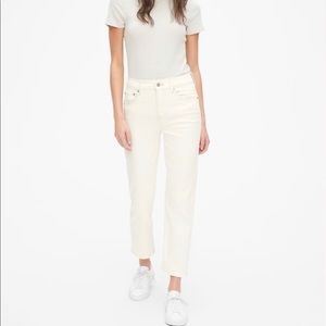 High Rise Cheeky Straight Jeans